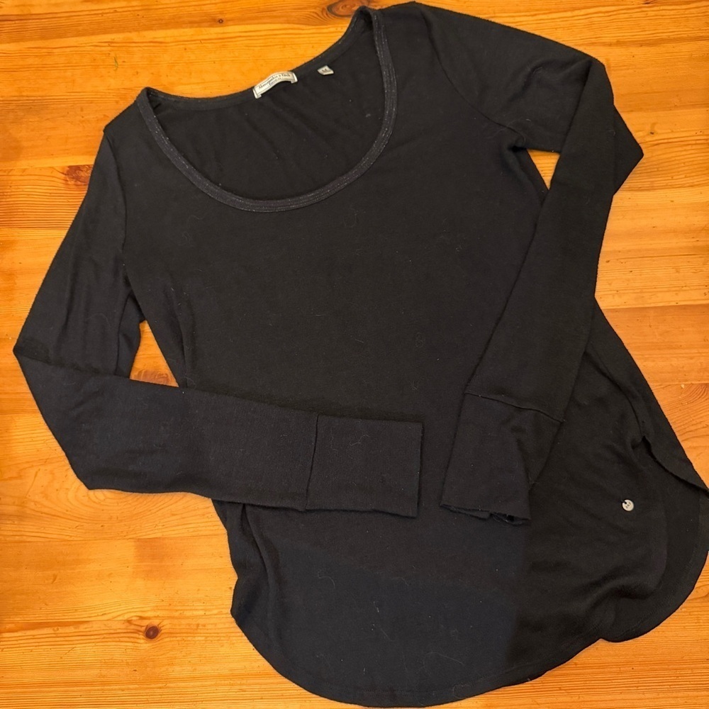 Abercrombie Black Long Sleeve Sweater womenβs M